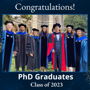 2023 PhD Graduates