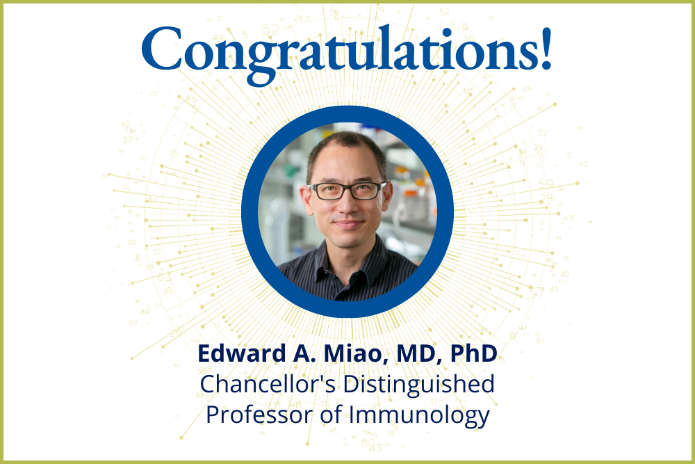 Ed Miao Congratulations