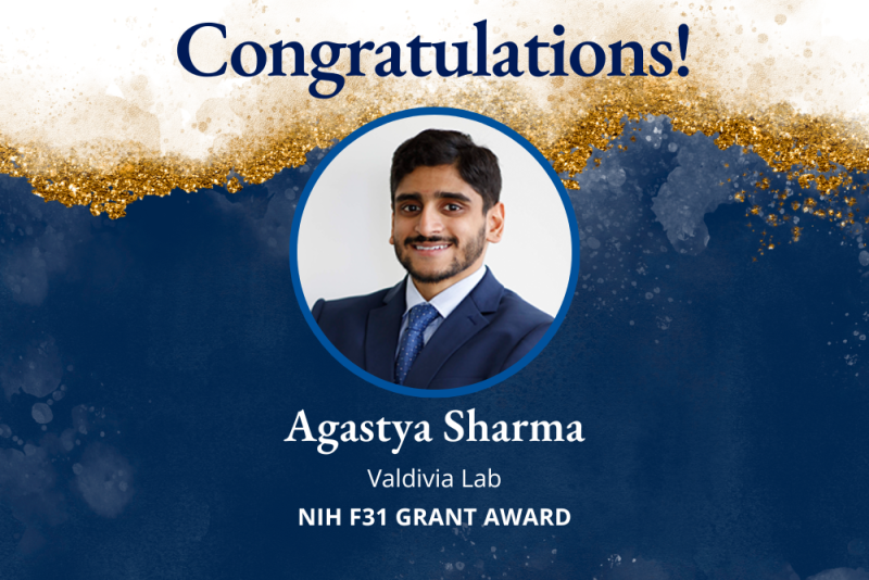 Agastya Sharma NIH Award
