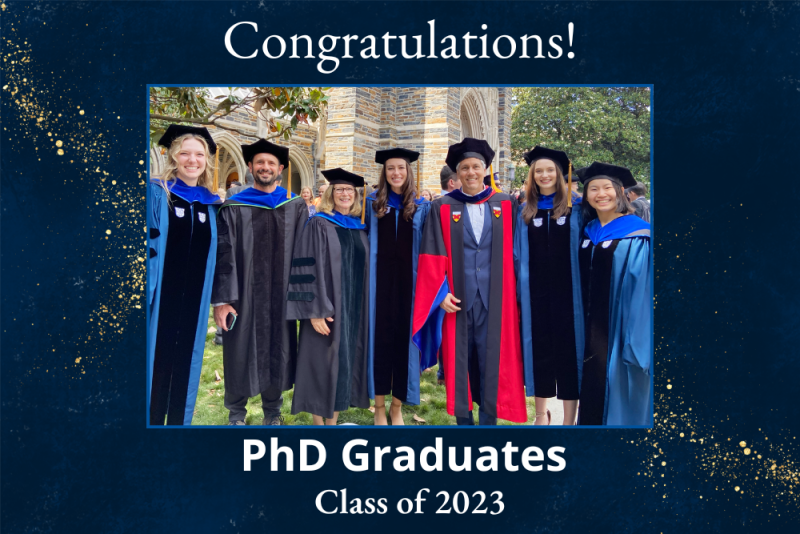 2023 PhD Graduates