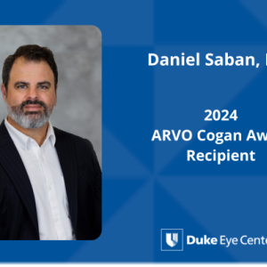 Daniel Saban award recipient
