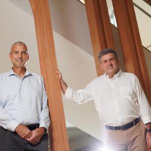 José Ramón Conejo-Garcia, MD, PhD, and cancer specialist Scott Antonia, MD, PhD